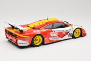 McLaren F1 GTR Gulf Team Davidoff #40 D. O'Rourke / G. Sugden / J. Auberlein 24 Hours of Le Mans 1998 Minichamps 1:18 5301338 – Bild 3 von 8