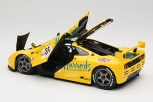 McLaren F1 GTR Harrods Mach One Racing #51 A. Wallace / D. Bell / J. Bell 24 Hours of Le Mans 1995 Minichamps 1:18 530133551  – Bild 5 von 8