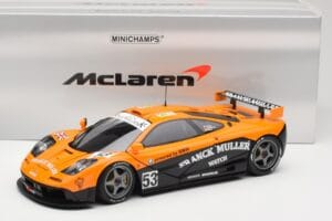 McLaren F1 GTR Kokusai Kaihatsu Racing #53 O. Giroix / J. Sala / P. Deletraz 24 Hours of Le Mans 1996 Minichamps 1:18 5301336 – Bild 8 von 8