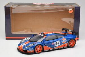 McLaren F1 GTR #34 Gulf Racing 1996 UT Models 1:18 39621 Metall – Bild 8 von 8