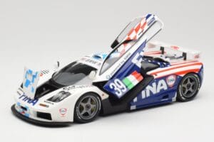 McLaren F1 GTR Team Bigazzi #39 N. Piquet / A. Cecotto / D. Sullivan 24 Hours of Le Mans 1996 Minichamps 1:18 530133639 Metal – Bild 2 von 8