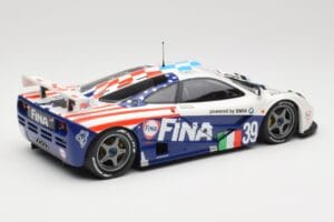 McLaren F1 GTR Team Bigazzi #39 N. Piquet / A. Cecotto / D. Sullivan 24 Hours of Le Mans 1996 Minichamps 1:18 530133639 Metal – Bild 3 von 8