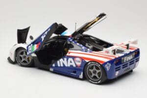 McLaren F1 GTR Team Bigazzi #39 N. Piquet / A. Cecotto / D. Sullivan 24 Hours of Le Mans 1996 Minichamps 1:18 530133639 Metal – Bild 5 von 8
