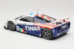McLaren F1 GTR Team Bigazzi #39 N. Piquet / A. Cecotto / D. Sullivan 24 Hours of Le Mans 1996 Minichamps 1:18 530133639 Metal – Bild 7 von 8