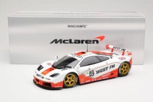 McLaren F1 GTR West Competition #49 J. Nielsen / J. Mass / T. Bscher 24 Hours of Le Mans 1995 Minichamps 1:18 530133549 Metal – Bild 8 von 8