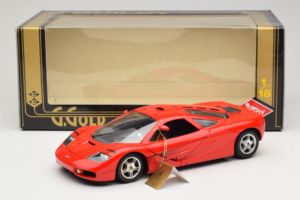 McLaren F1 High Mirror Light Red Guiloy 1:18 67505 Metall – Bild 8 von 8
