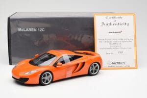 McLaren MP4-12C Orange AUTOart 1:18 76006 Metall – Bild 8 von 8
