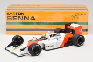 McLaren MP4/4 Honda #12 A. Senna Marlboro McLaren F1 World Champion 1988 Minichamps 1:18 540881812 Metall – Bild 7 von 7