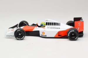 McLaren MP4/5B Honda #27 A. Senna Marlboro McLaren F1 World Champion 1990 Minichamps 1:18 540901827 Metall – Bild 3 von 7