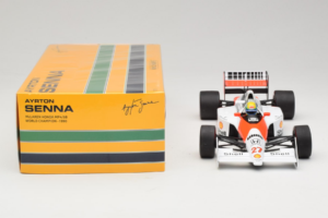 McLaren MP4/5B Honda #27 A. Senna Marlboro McLaren F1 World Champion 1990 Minichamps 1:18 540901827 Metall – Bild 6 von 7