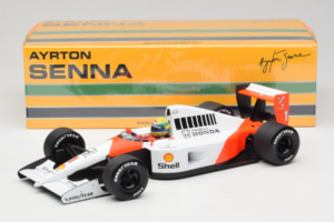 McLaren MP4/6 Honda #1 A. Senna Marlboro McLaren F1 World Champion 1991 Minichamps 1:18 540911801 Metall – Bild 7 von 7
