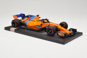 McLaren MCL33 Renault #14 F. Alonso Last F1 Race Abu Dhabi GP 2018 Minichamps 1:18 537183914 Metall – Bild 4 von 6