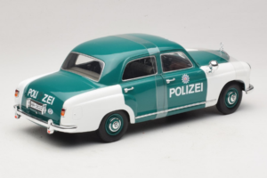 Mercedes 180 Ponton Polizei Revell 1:18 8863 Metall – Bild 2 von 6