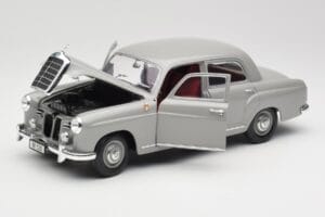 Mercedes 180 W120 Ponton Graphite Grey Revell 1:18 08974 Metall – Bild 2 von 8