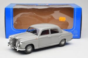 Mercedes 180 W120 Ponton Graphite Grey Revell 1:18 08974 Metall – Bild 8 von 8