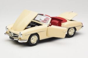 Mercedes 190 SL W121 Beige Minichamps 1:18 103037034 Metall – Bild 2 von 8