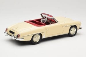 Mercedes 190 SL W121 Beige Minichamps 1:18 103037034 Metall – Bild 3 von 8