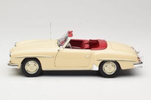Mercedes 190 SL W121 Beige Minichamps 1:18 103037034 Metall – Bild 4 von 8
