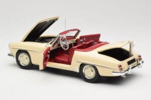 Mercedes 190 SL W121 Beige Minichamps 1:18 103037034 Metall – Bild 5 von 8
