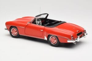 Mercedes 190 SL W121 Guards Red Minichamps 1:18 100037032 Metall – Bild 7 von 8
