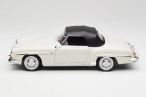 Mercedes 190 SL W121 Hellgrau Norev 1:18 B66040710 Metall – Bild 5 von 10
