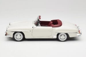 Mercedes 190 SL W121 Hellgrau Norev 1:18 B66040710 Metall – Bild 6 von 10
