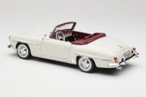 Mercedes 190 SL W121 Hellgrau Norev 1:18 B66040710 Metall – Bild 9 von 10