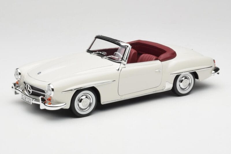 Mercedes 190 SL W121 Hellgrau Norev 1:18 B66040710 Metall