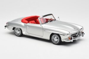 Mercedes 190 SL W121 Silber Norev 1:18 B660640604 Metall – Bild 6 von 8