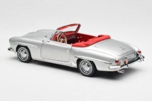 Mercedes 190 SL W121 Silber Norev 1:18 B660640604 Metall – Bild 7 von 8