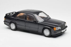 Mercedes 190E 2.3-16 W201 Blauschwarz Metallic AUTOart 1:18 76122 Metall – Bild 6 von 8