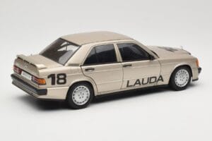 Mercedes 190E 2.3-16 W201 #1 N. Lauda Race of Champions Nurburgring 1984 AUTOart 1:18 88431 Metall – Bild 3 von 8