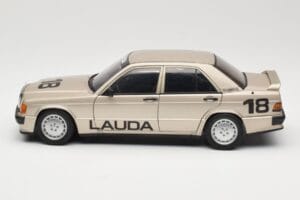 Mercedes 190E 2.3-16 W201 #1 N. Lauda Race of Champions Nurburgring 1984 AUTOart 1:18 88431 Metall – Bild 4 von 8