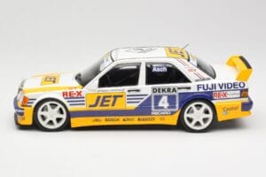Mercedes 190E 2.5-16 EVO 1 W201 Team MS-Jet #4 R. Asch DTM 1989 Minichamps 1:18 155893604 Metall – Bild 3 von 6
