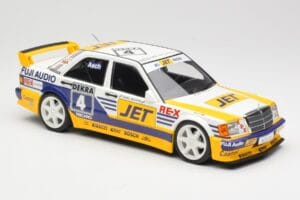 Mercedes 190E 2.5-16 EVO 1 W201 Team MS-Jet #4 R. Asch DTM 1989 Minichamps 1:18 155893604 Metall – Bild 4 von 6