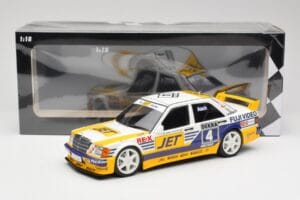 Mercedes 190E 2.5-16 EVO 1 W201 Team MS-Jet #4 R. Asch DTM 1989 Minichamps 1:18 155893604 Metall – Bild 6 von 6