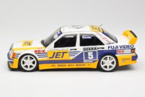 Mercedes 190E 2.5-16 EVO 1 W201 Team MS-Jet #5 M. Reuter DTM 1989 Minichamps 1:18 155893605 Metall – Bild 3 von 6