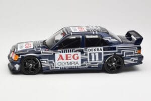 Mercedes 190E 2.5-16 EVO 1 W201 Team Snobeck #11 D. Snobeck DTM 1989 Minichamps 1:18 155893611 Metall – Bild 3 von 6
