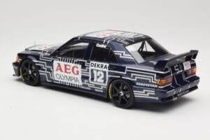 Mercedes 190E 2.5-16 EVO 1 W201 Team Snobeck #12 A. Cudini DTM 1989 Minichamps 1:18 155893612 Metall – Bild 5 von 6