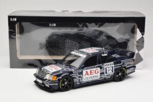 Mercedes 190E 2.5-16 EVO 1 W201 Team Snobeck #12 A. Cudini DTM 1989 Minichamps 1:18 155893612 Metall – Bild 6 von 6