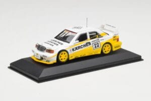 Mercedes 190E 2.5-16 Evo 2 W201 #22 MS Kärcher Schmickler DTM 1990 Minichamps 1:43 13120 Metall – Bild 2 von 4