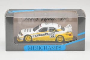 Mercedes 190E 2.5-16 Evo 2 W201 #22 MS Kärcher Schmickler DTM 1990 Minichamps 1:43 13120 Metall – Bild 4 von 4