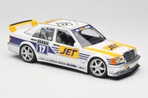 Mercedes 190E 2.5-16 EVO I W201 #17 Team MS-Jet J. van Ommen DTM 1990 Minichamps 1:18 155903617 Metall – Bild 2 von 6