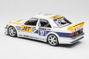 Mercedes 190E 2.5-16 EVO I W201 #17 Team MS-Jet J. van Ommen DTM 1990 Minichamps 1:18 155903617 Metall – Bild 4 von 6