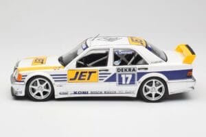 Mercedes 190E 2.5-16 EVO I W201 #17 Team MS-Jet J. van Ommen DTM 1990 Minichamps 1:18 155903617 Metall – Bild 5 von 6