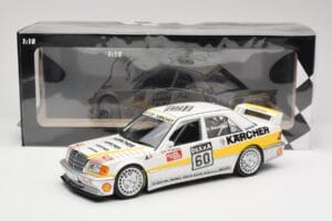 Mercedes 190E 2.5-16 EVO I W201 #60 Team AMG Mercedes K. Wendlinger DTM 1990 Minichamps 1:18 155903660 Metall – Bild 6 von 6