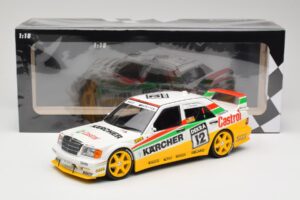 Mercedes 190E 2.5-16 EVO II W201 #12 Team Mass Schons J. van Ommen DTM 1992 Minichamps 1:18 155923612 Metall – Bild 6 von 6