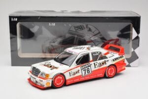 Mercedes 190E 2.5-16 EVO II W201 #78 Team AMG E. Lohr DTM 1991 Minichamps 1:18 155913678 Metall – Bild 6 von 6