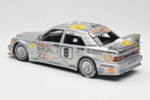Mercedes 190E 2.5-16 EVO II W201 #8 Zung Fu E. Lohr Guia Race Macau 1992 Minichamps 1:18 155923608 Metall – Bild 4 von 6