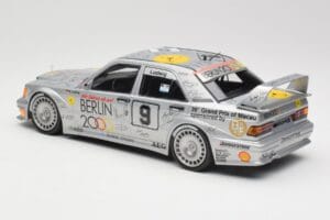 Mercedes 190E 2.5-16 EVO II W201 #9 Zung Fu K. Ludwig Guia Race Macau 1992 Minichamps 1:18 155923609 Metall – Bild 4 von 6